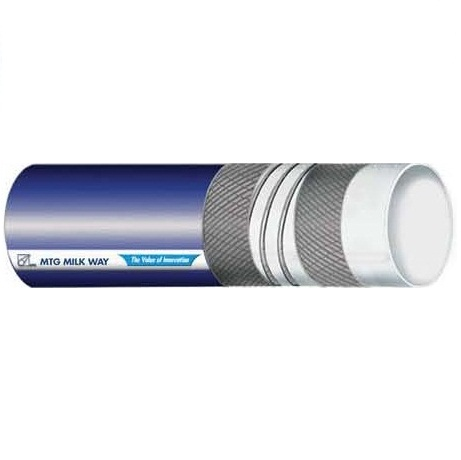 高品質(zhì)乳品牛奶用橡膠軟管，無增塑劑，可CIP消毒